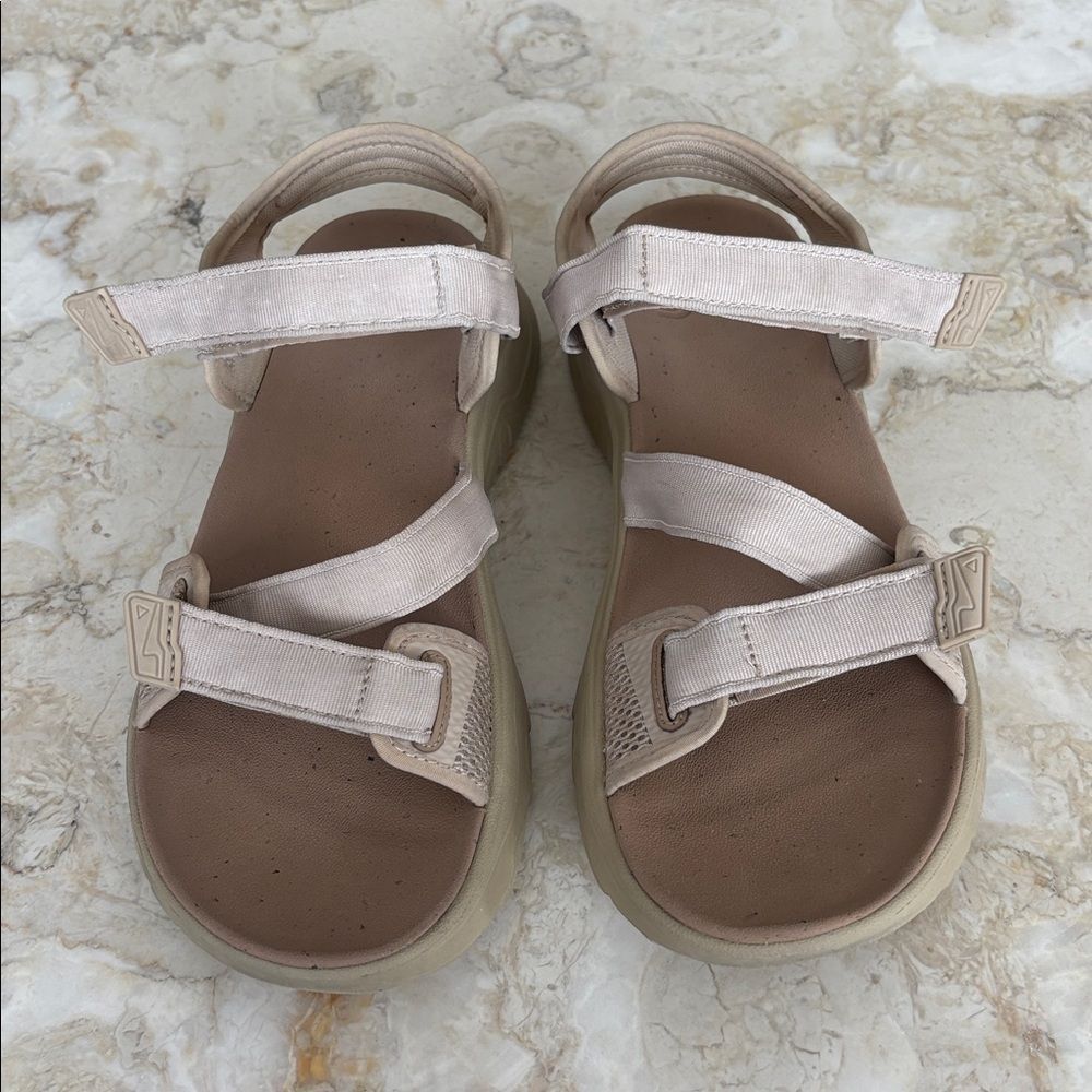 Teva Women's Zymic Sandals Women’s – Neutral Beige – Sport Comfort - Picture 5 of 12
